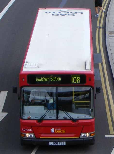 London Central Dennis Dart Plaxton Pointer 2 LDP278